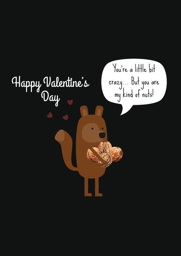 crazy my kind of Valentines Day Card 21239 created by Rachel Russell