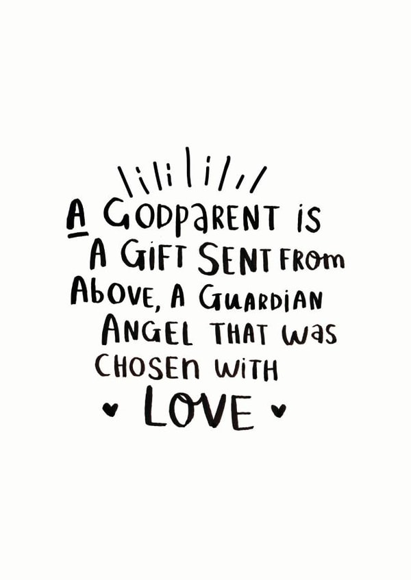 godparent godmother Love & Friendship Card 14678 created by Ellie Ellie