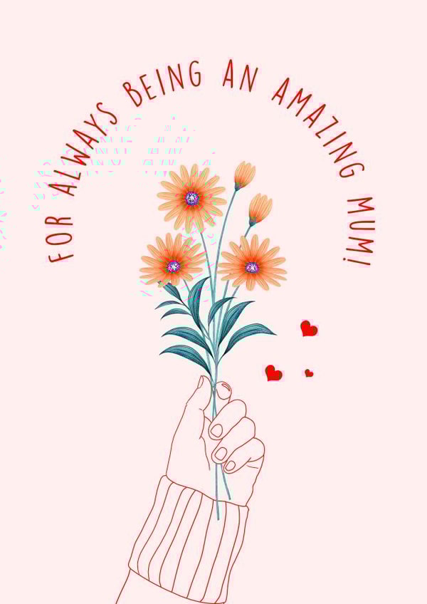 always amazing Mothers Day Card 46989 created by Silvia Ospina