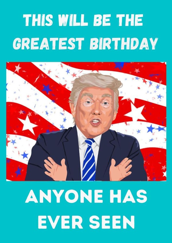 will this Birthday Card 46846 created by Happy Grape