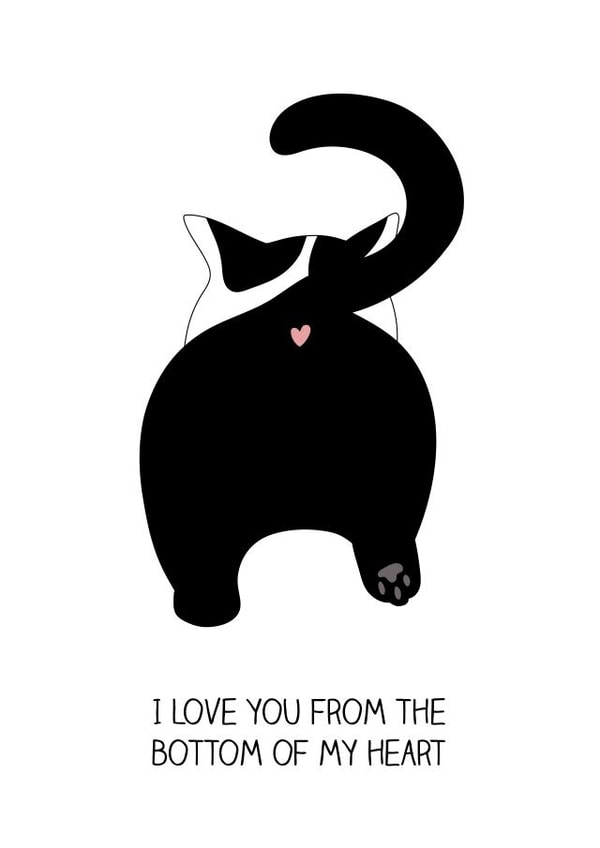 I love you from the bottom of my heart created by Gaukycreates