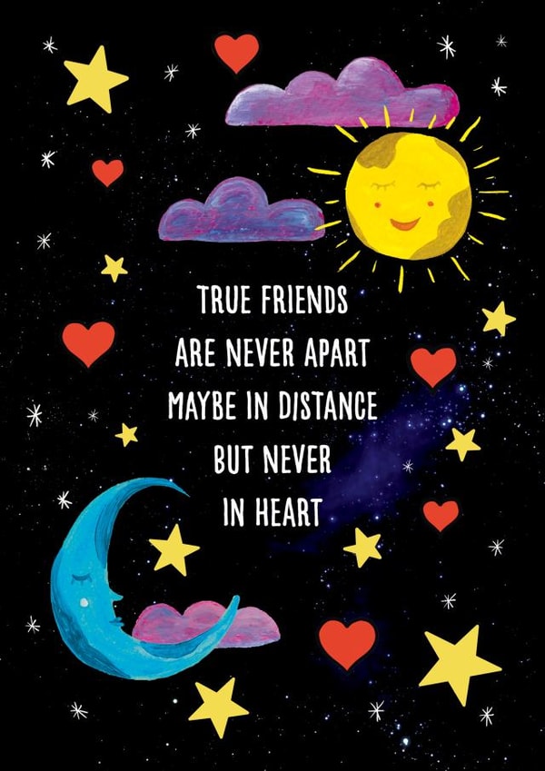 True friends Love & Friendship Card 18131 created by Cathy Cornish