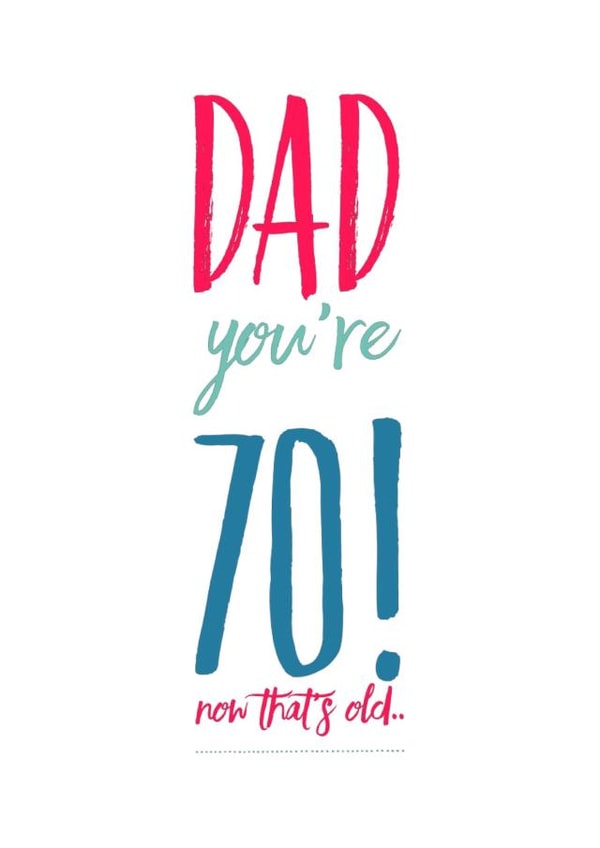 Dad you're Birthday Card 12588 created by CreatedbyMe Sean