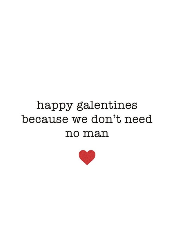 galentines gal Valentines Day Card 21171 created by Jane Jinn