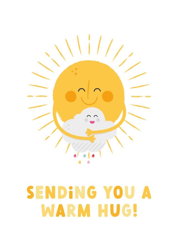 Warm Hug Card created by Isle of Design