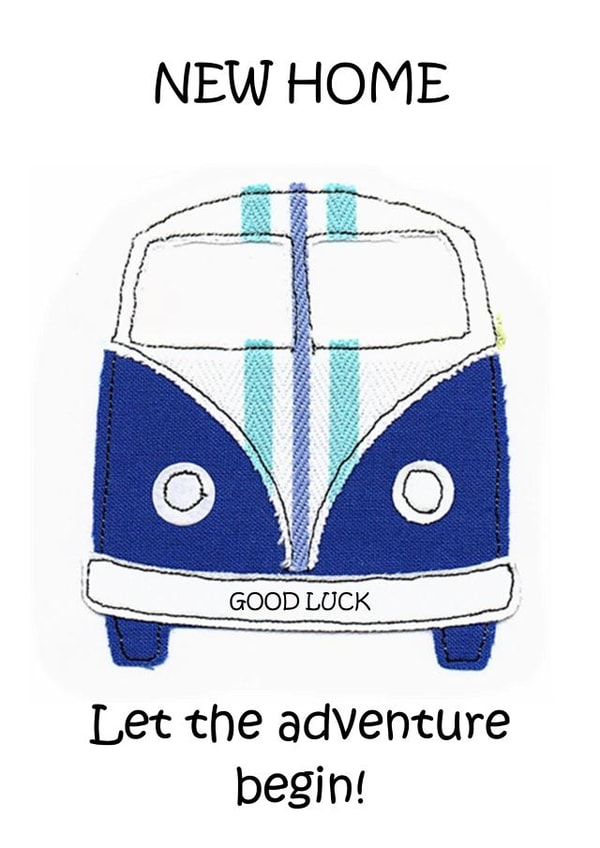 New home let the adventure begin New Home Card 20172 created by Shereen M Designs