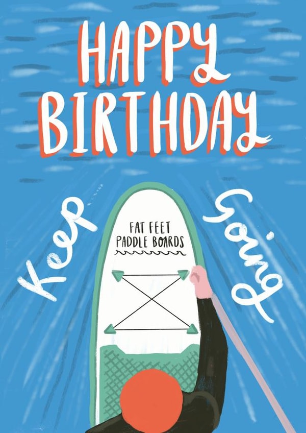 Colourful Floral Thank You Card - Pretty Thank You Card created by Lomond Paper Co.