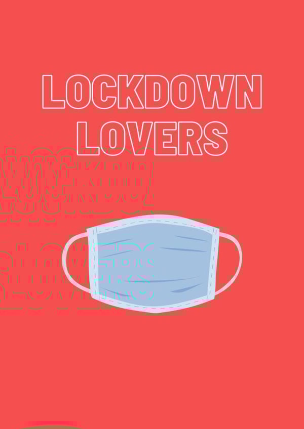 lockdown lover Valentines Day Card 30275 created by FISHER