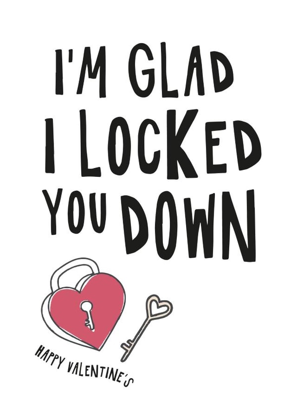 glad locked Valentines Day Card 41420 created by Emily McDowall
