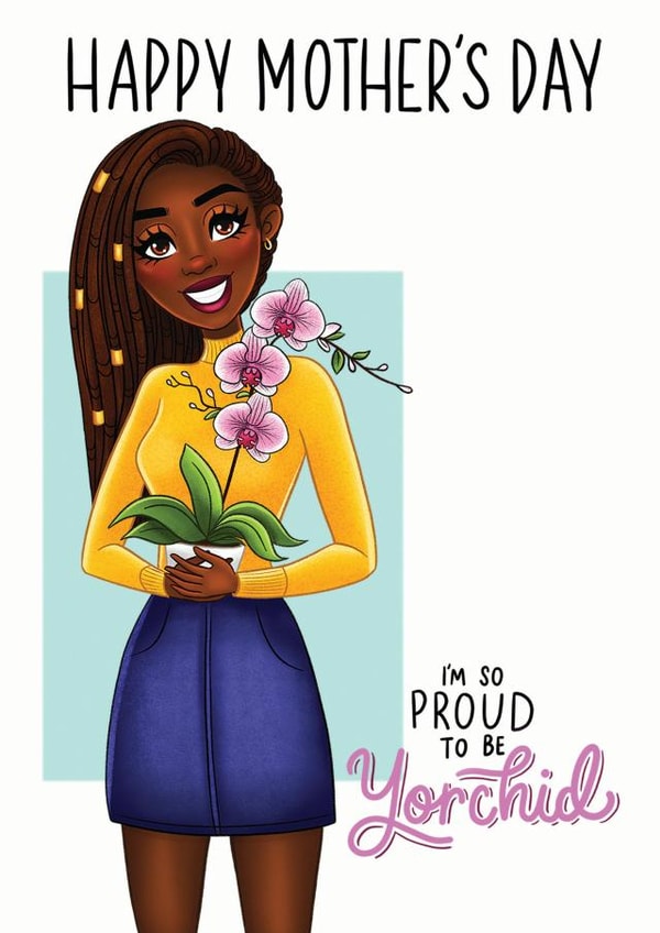 mum mummy Mothers Day Card 40004 created by InclusiviTwee