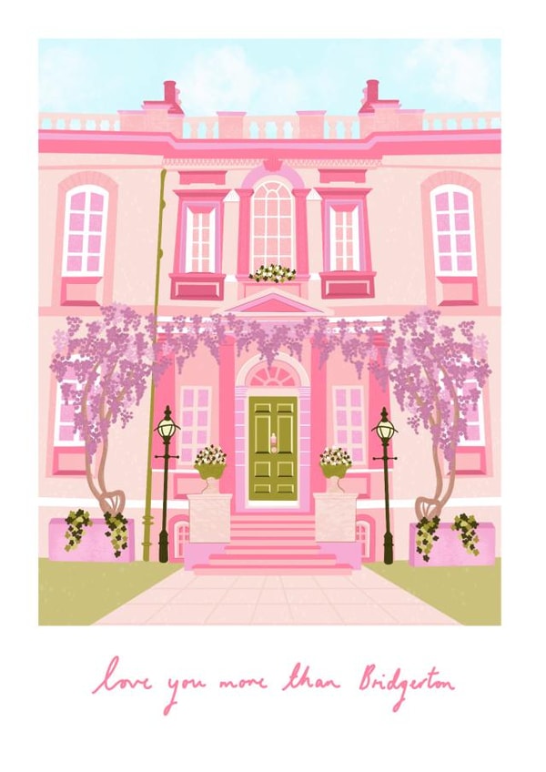 bridgerton posh Valentines Day Card 17614 created by Charlie Dyer