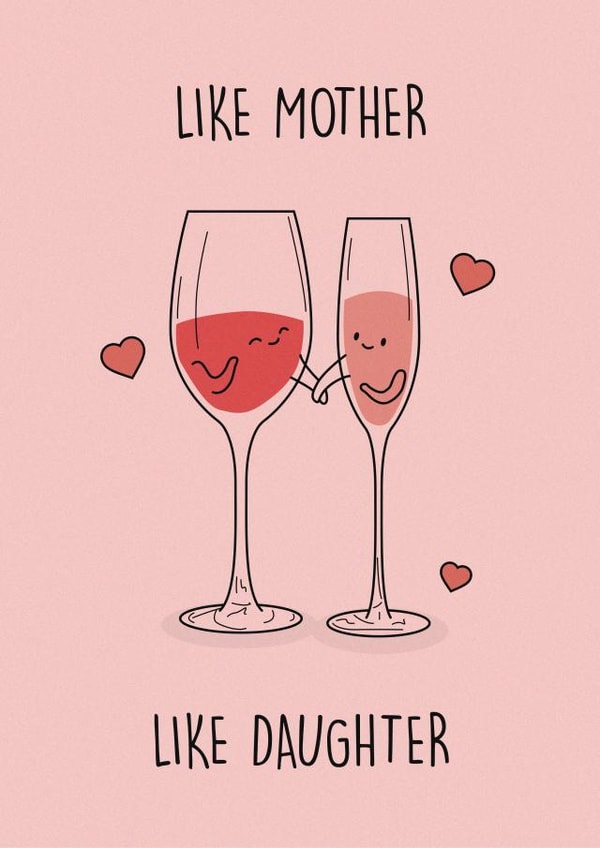 rose glass Mothers Day Card 11737 created by Rishi