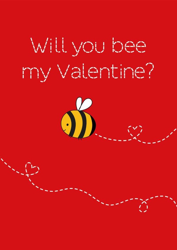 Will you be my Valentine? created by Holly Tillier