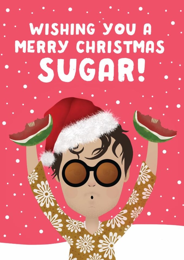 Harry Styles Christmas Card created by Courtney