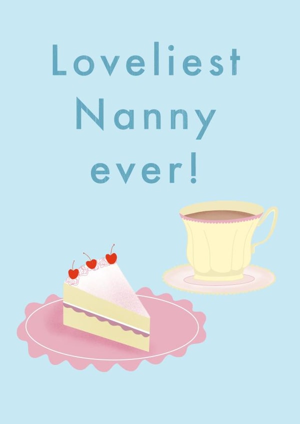 tea party tea Mothers Day Card 21087 created by Soph AC Studio