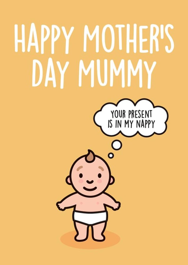 mother mum Mothers Day Card 8642 created by Thirty Mussels