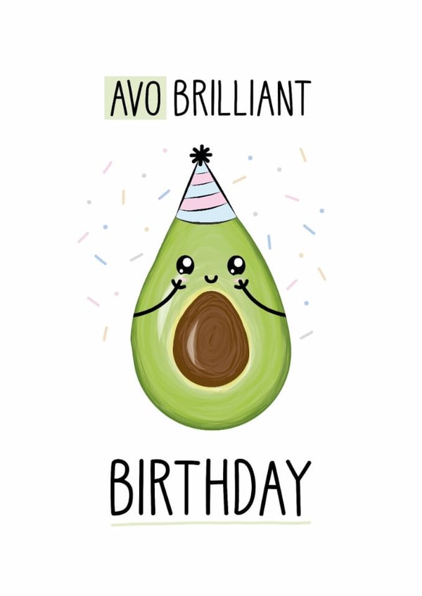 Funny Birthday Card 1005 created by Just Joy Designs