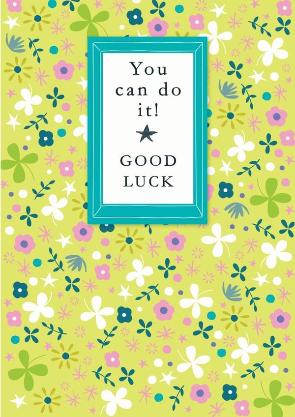 encouragement motivation Exams Card 6105 created by YTR Studios (Yasmin Tara)