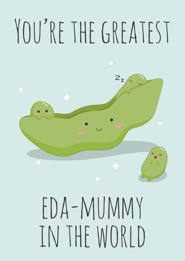 mummy from the kids Mothers Day Card 21134 created by Cheeky Peeky