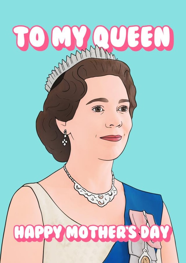 the crown queen Mothers Day Card 32495 created by Hey Huns It's Nicole