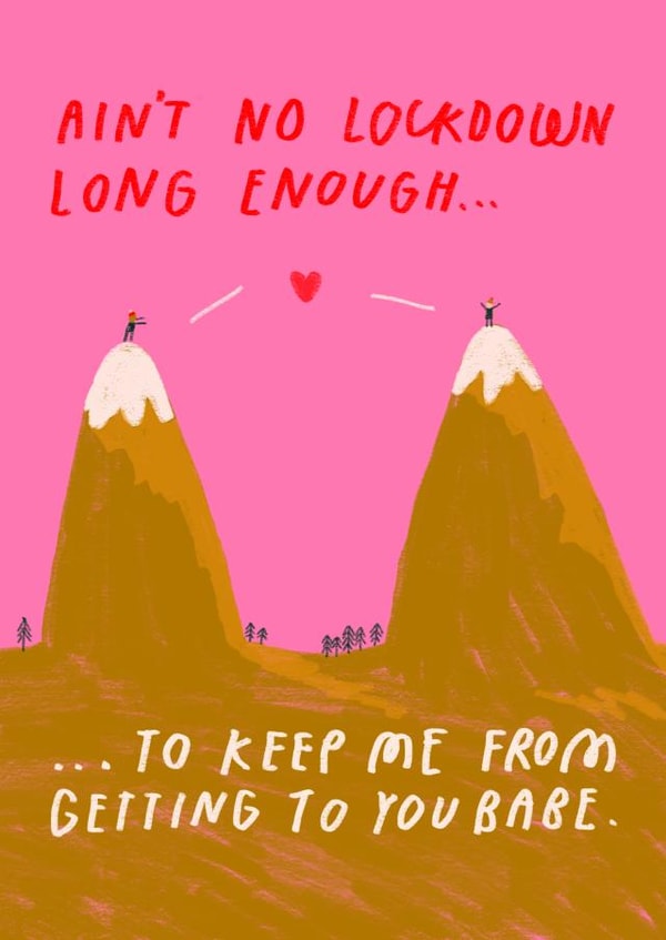 Lockdown Lockdown love Card 45747 created by ONR Shop