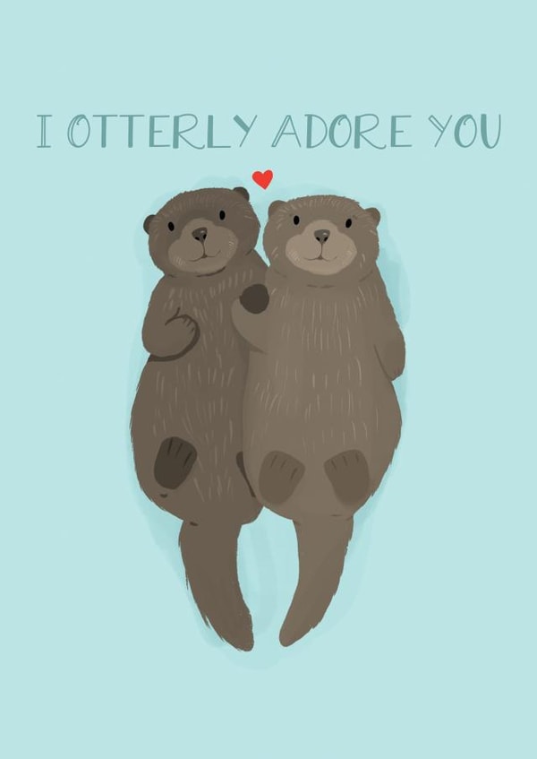 pun animals Valentines Day Card 21279 created by Hannah Nolloth 