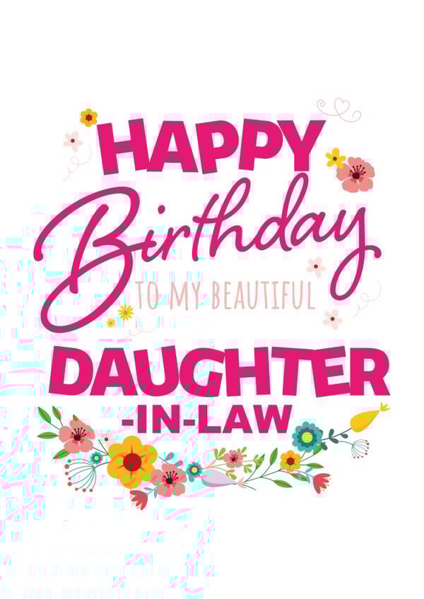 My Beautiful Daughter in Law created by Yeti Design