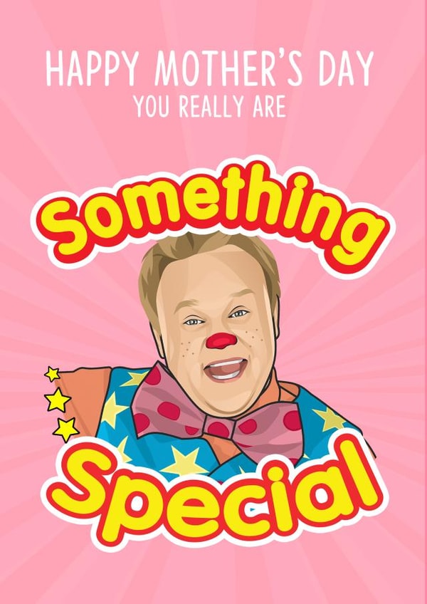mr tumble cbeebies Mothers Day Card 16768 created by TeHe Gifts