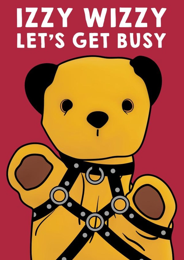 Izzy Wizzy, Let's Get Busy created by Designer By Lockdown