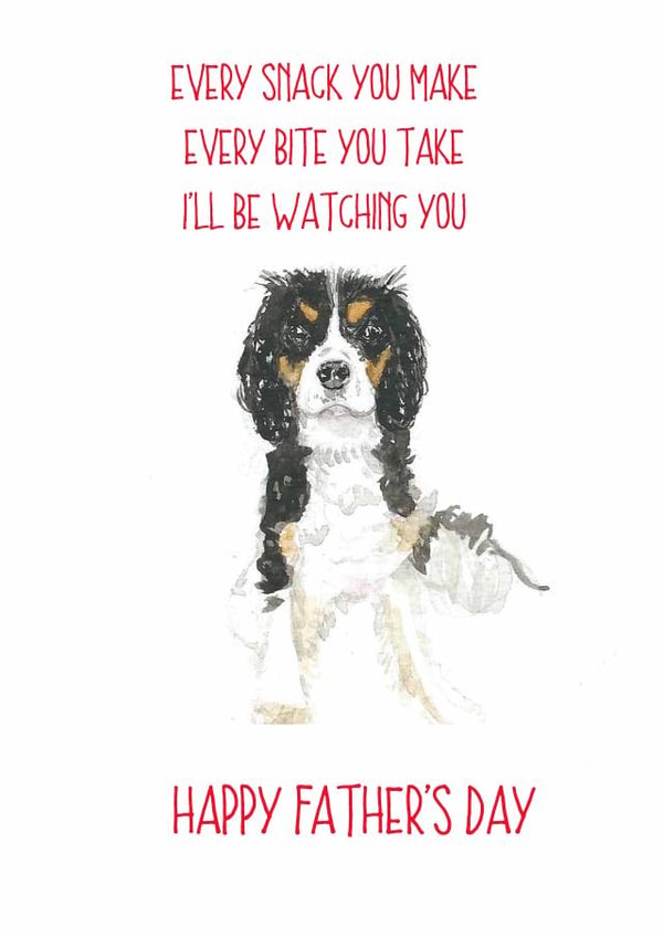 snack bite Father's Day Card 37880 created by Sarah Maddox