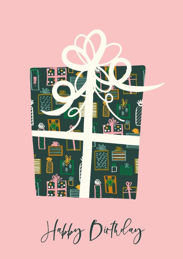 birthday gift card created by Sazerelli Designs