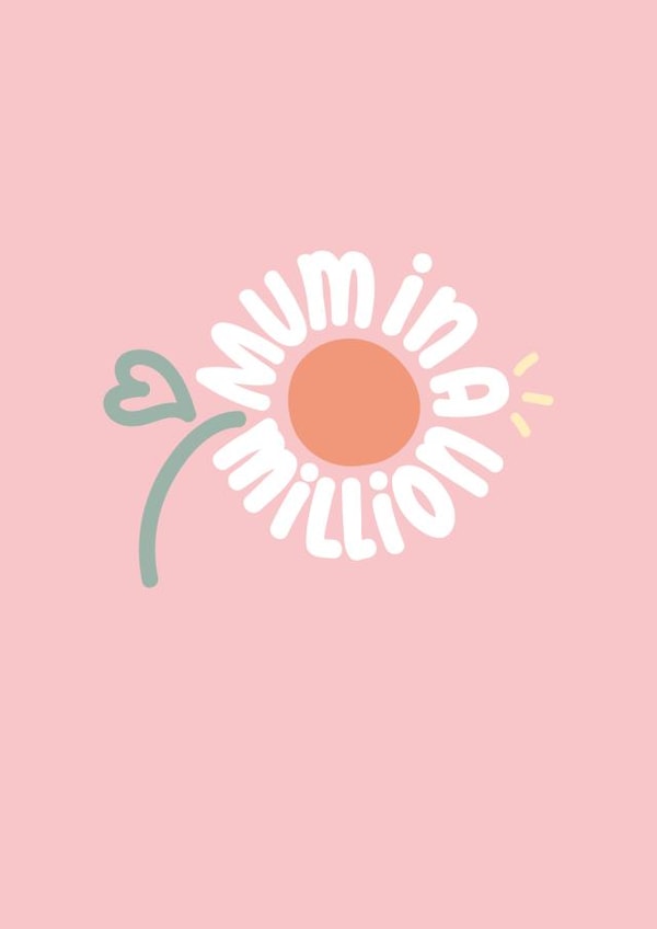 Illustration Flower Mothers Day Card 16995 created by Squaire