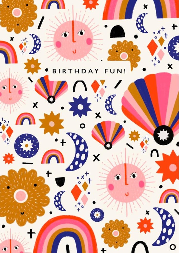 Child cute Birthday Card 21441 created by Printed Picnic