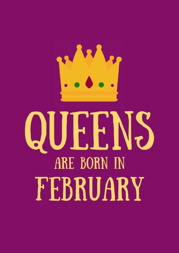 February Queen Birthday Card 45334 created by SJdesigns