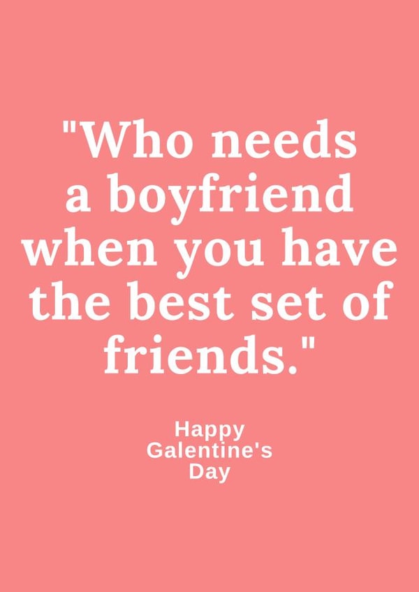 Happy Galentine's Day created by Pique Design
