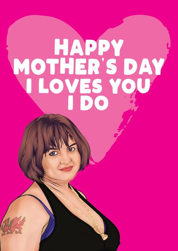 Nessa Mother's Day Card created by Filthy Sentiments