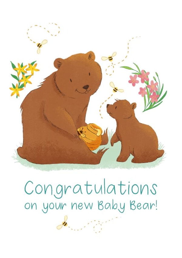 Cute new baby card! created by Leela Taylor