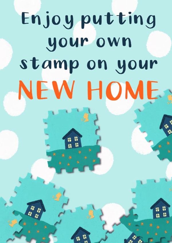 Put your stamp on your new home! created by Leela Taylor
