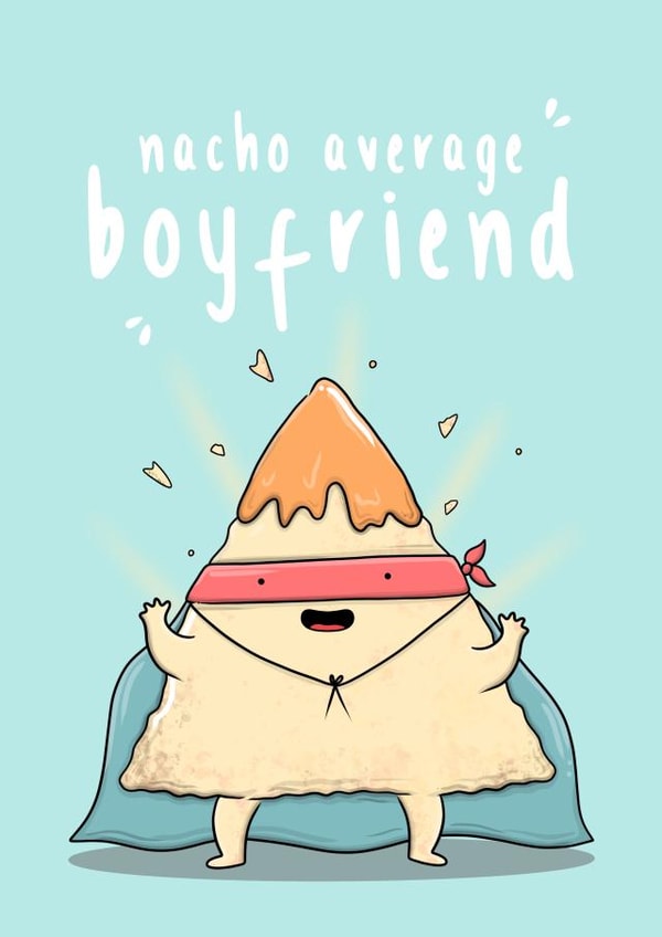 nacho Average Valentines Day Card 17825 created by The Tipsy Turtle