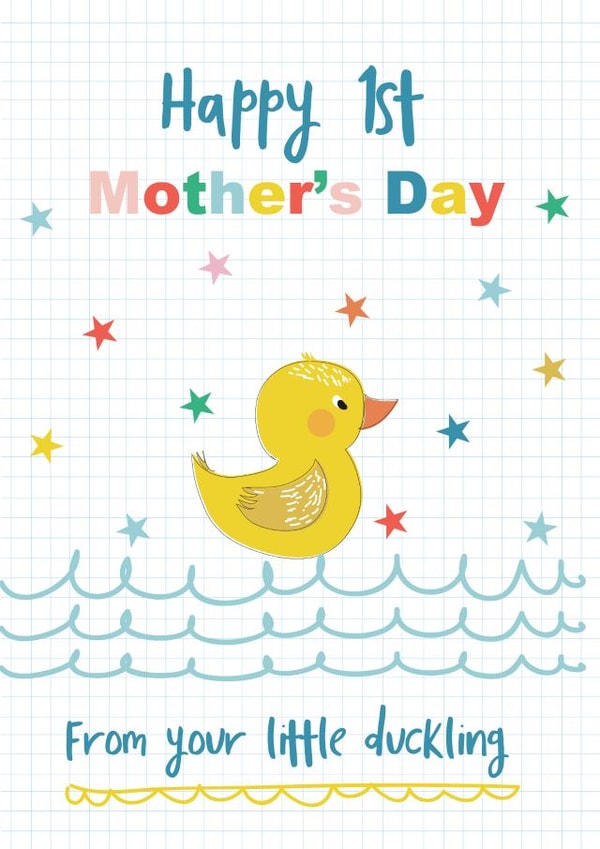 1st new mum Mothers Day Card 12731 created by TillieMint