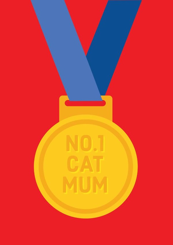 cat mum no 1 Mothers Day Card 9396 created by Kyleigh Orlebar
