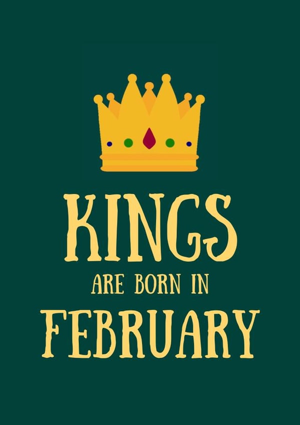 king february Birthday Card 20425 created by SJdesigns