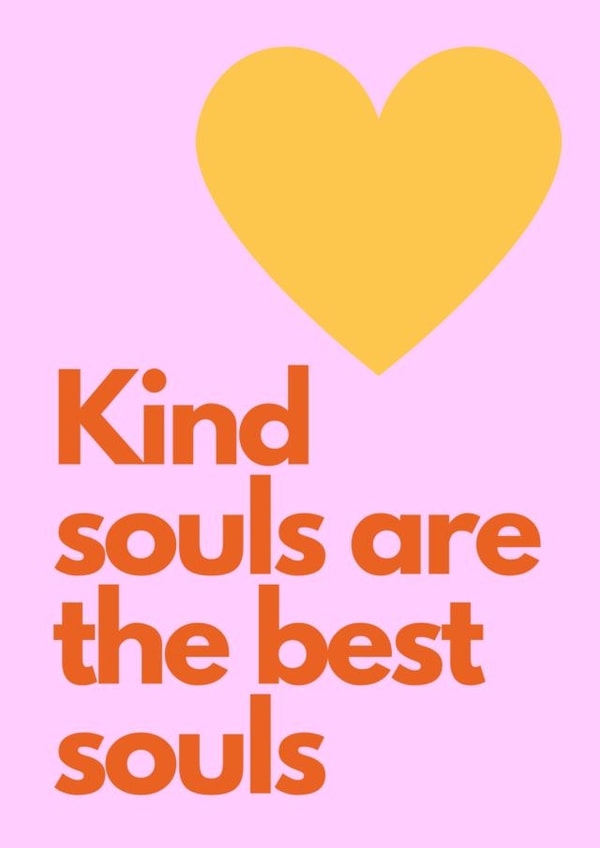 Kind Souls Love & Friendship Card 18187 created by Boy Oh Boy Designs