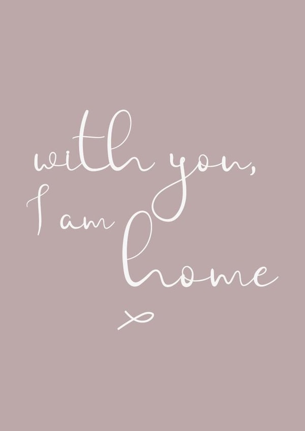 home love Valentines Day Card 43504 created by Aurora Rose Design