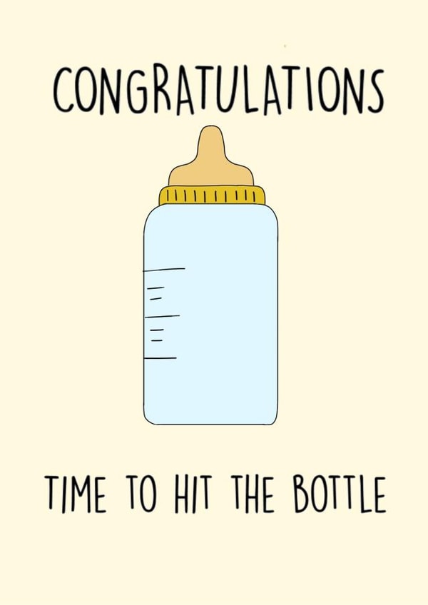 congratulations baby New Baby Card 21496 created by Rachel Trainor