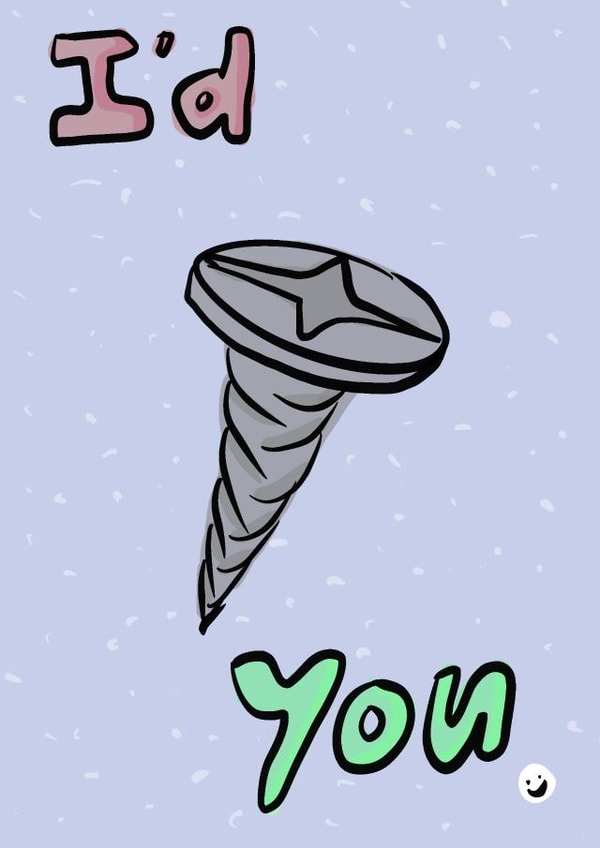 pun funny Valentines Day Card 40981 created by Rudey Wudeys