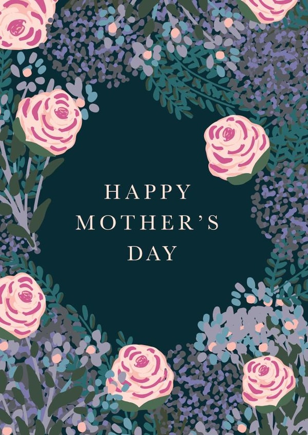 rose flower Mothers Day Card 43464 created by Lea Velasquez