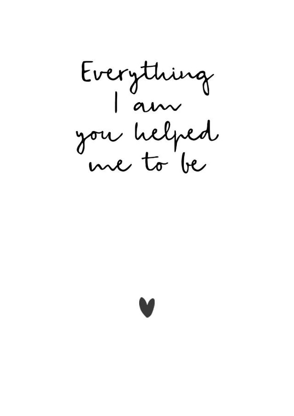 Everything I am card created by Audrey & Coco