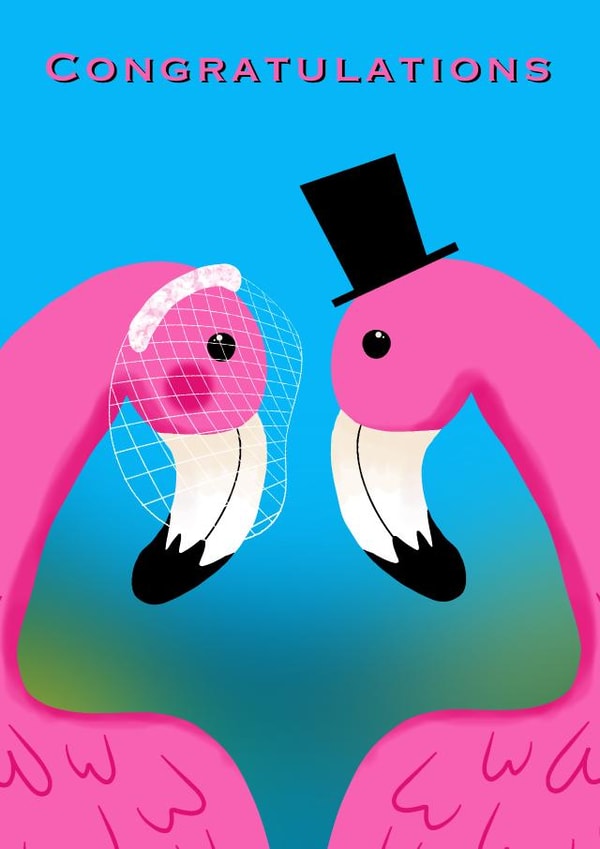 top hat vail Engagement & Marriage Card 47305 created by @cuteblacklines