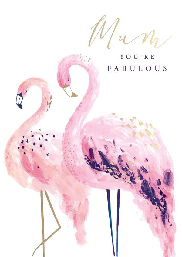 mum fabulous Mothers Day Card 42940 created by Hotchpotch 